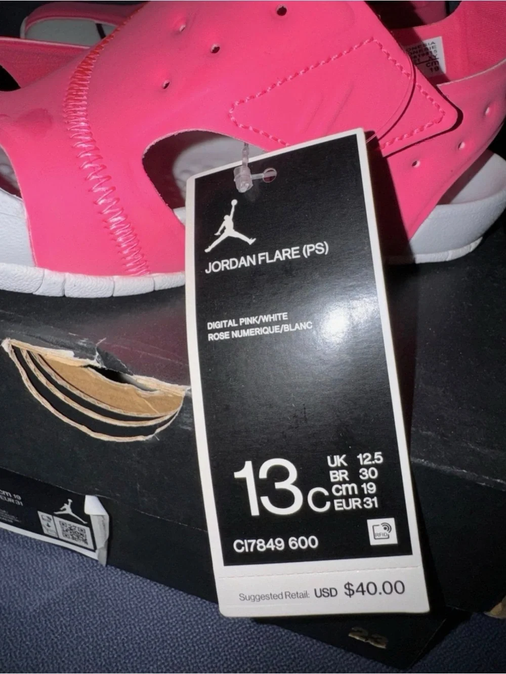 Brand New Girls Jordan Flare PS